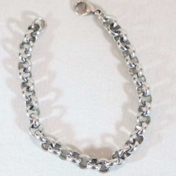 T&T Bracelet Stainless Steel Belcher Chain - Picture 6 of 9